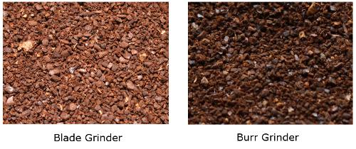 coarse grind coffee from blade vs burr grinder