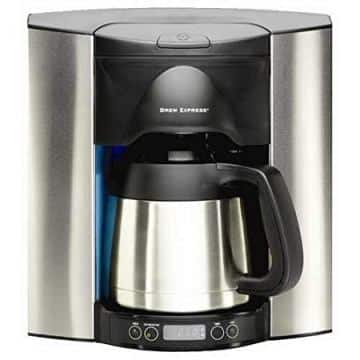 Programmable 4 Cup Recessed Coffee Maker by Brew Express