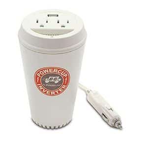 Coffee Cup Power Inverter & USB Charger by Powerline