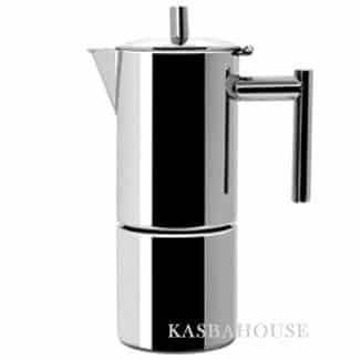 Altho Stainless Steel Stovetop Espresso Maker - 2 Cup Size