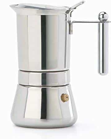 Vev Vigano 8310 Vespress Inox 12-cup 18/10 Moka Pot