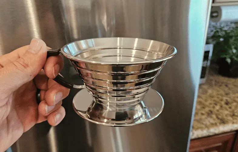 Kalita Wave 185 Metal Pour Over Brewer